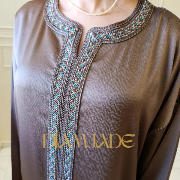 Darss fait main Khedmat Maalem caftan cérémonie